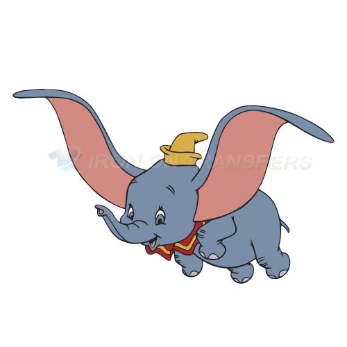 Dumbo Iron-on Stickers (Heat Transfers)NO.3609